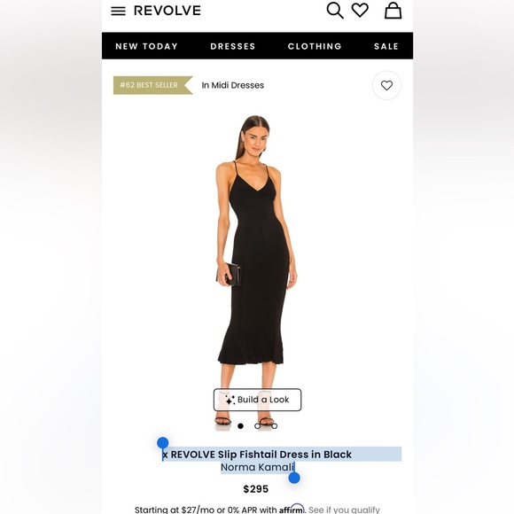 x REVOLVE Slip Fishtail Dress in Black
Norma Kamali size small - Picture 16 of 16